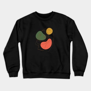 Line Portrait #1 Crewneck Sweatshirt